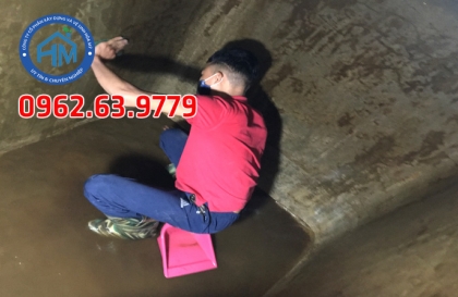 Thau rửa bể nước ngầm là gì ?