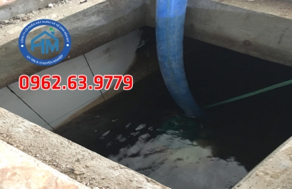 Quy trình thau rửa bể nước ngầm nhà riêng
