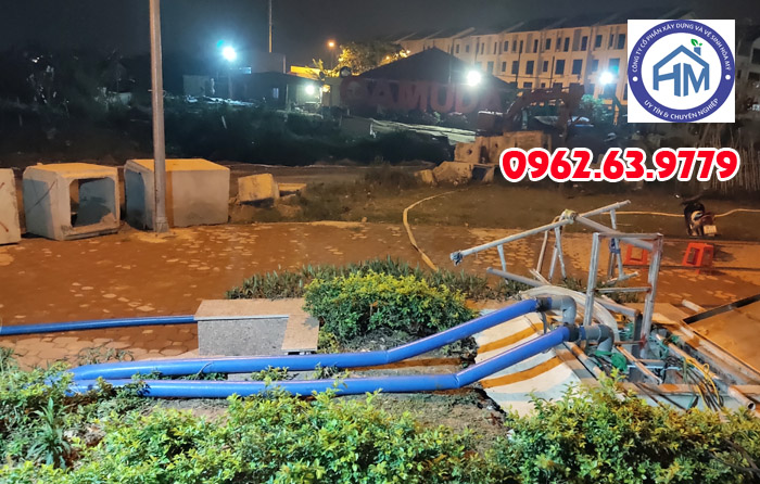 dịch vụ thau rửa bể nước ngầm tòa nhà